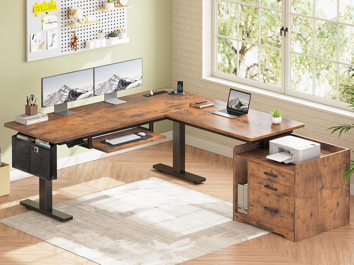 L+Shaped+Electric+Standing+